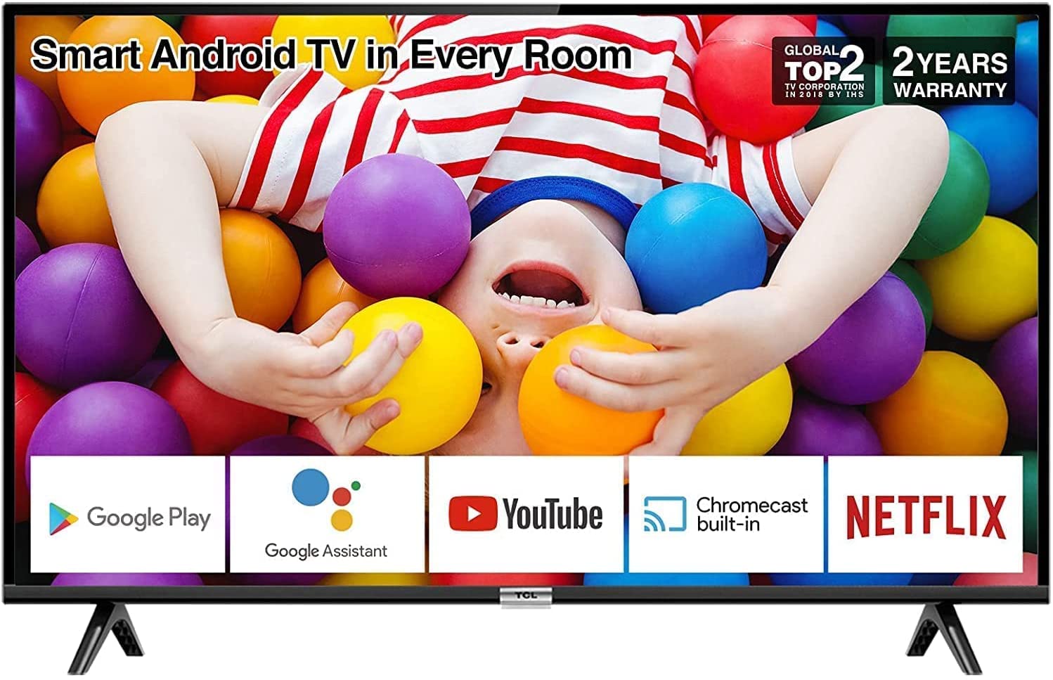 TV-TCL ES568 Smart Full HD HDR Android TV Smart Full HD HDR